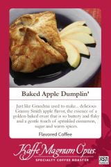 Baked Apple Dumplin' Flavored Coffee